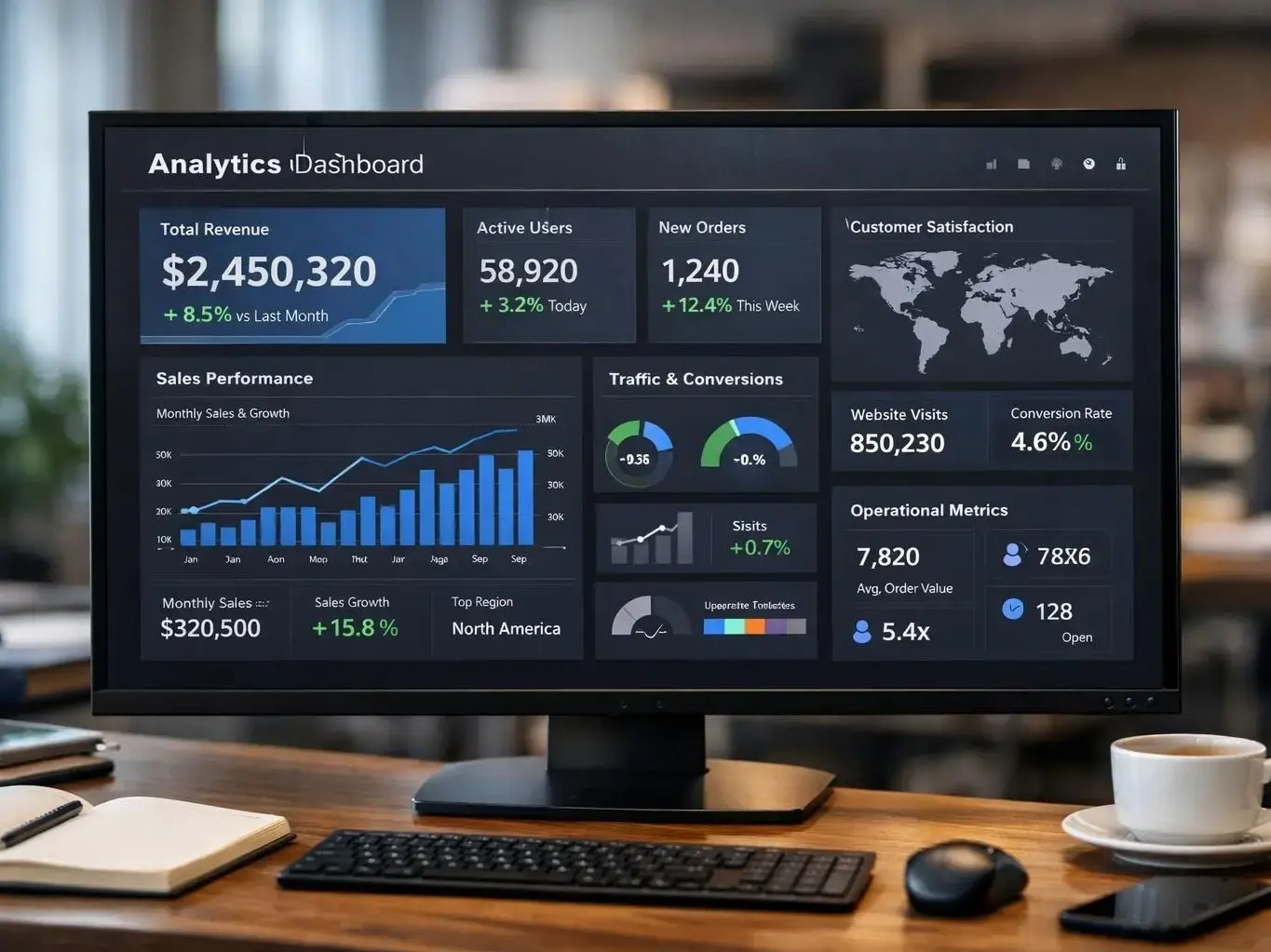 WebJi service area covering Dallas, Texas and surrounding neighborhoods